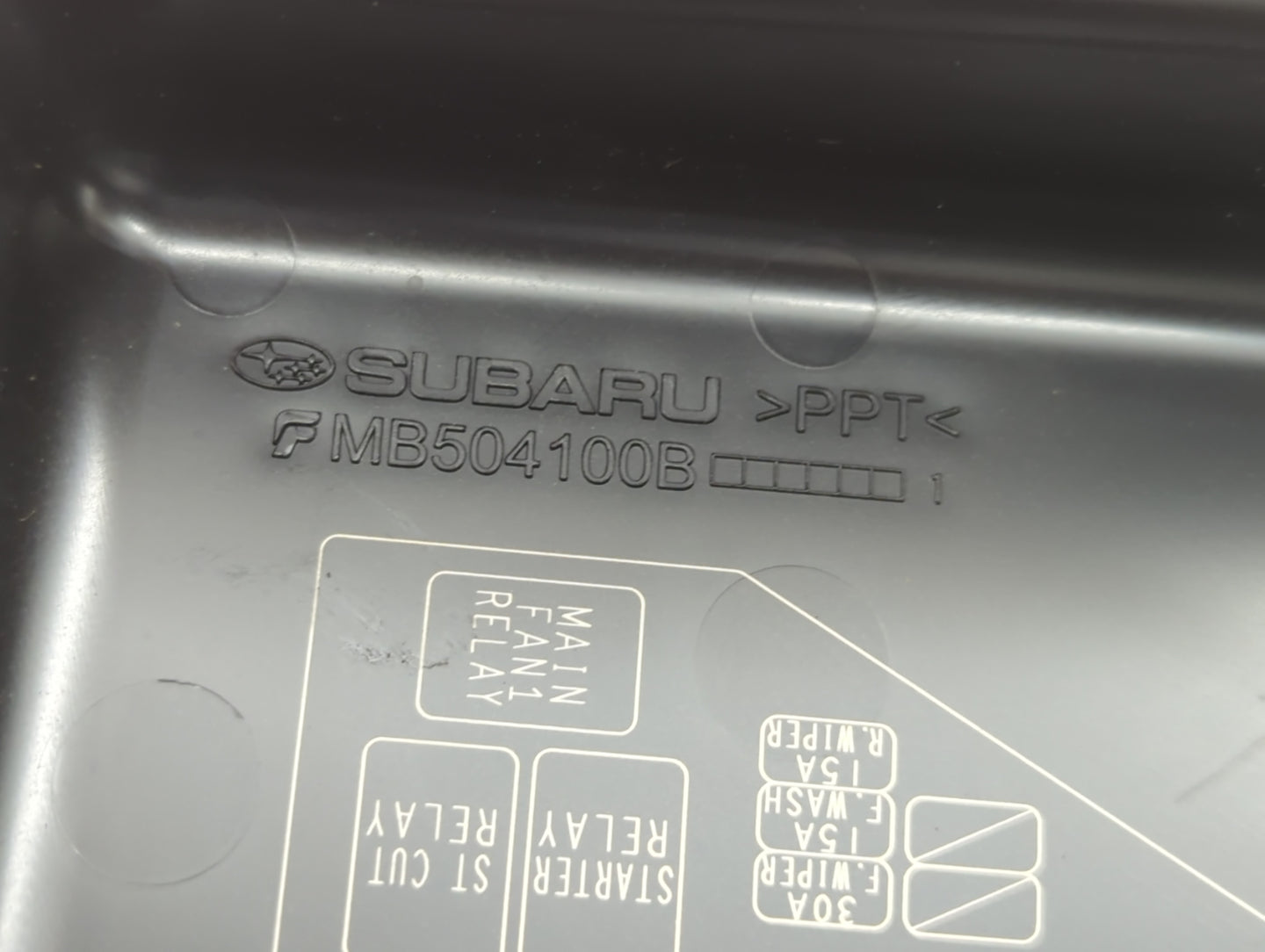 2018 Subaru Xv Fusebox Fuse Box Panel Relay Module P/N:MB504100B Fits OEM Used Auto Parts - Oemusedautoparts1.com