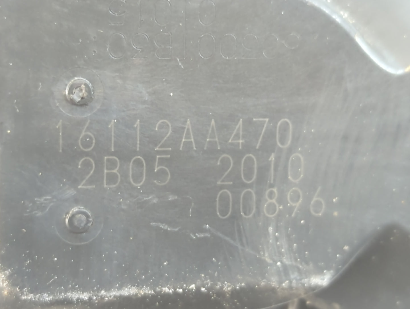 2018 Subaru Xv Throttle Body P/N:16112AA470 Fits Fits 2017 2019 2020 2021 2022 OEM Used Auto Parts - Oemusedautoparts1.com