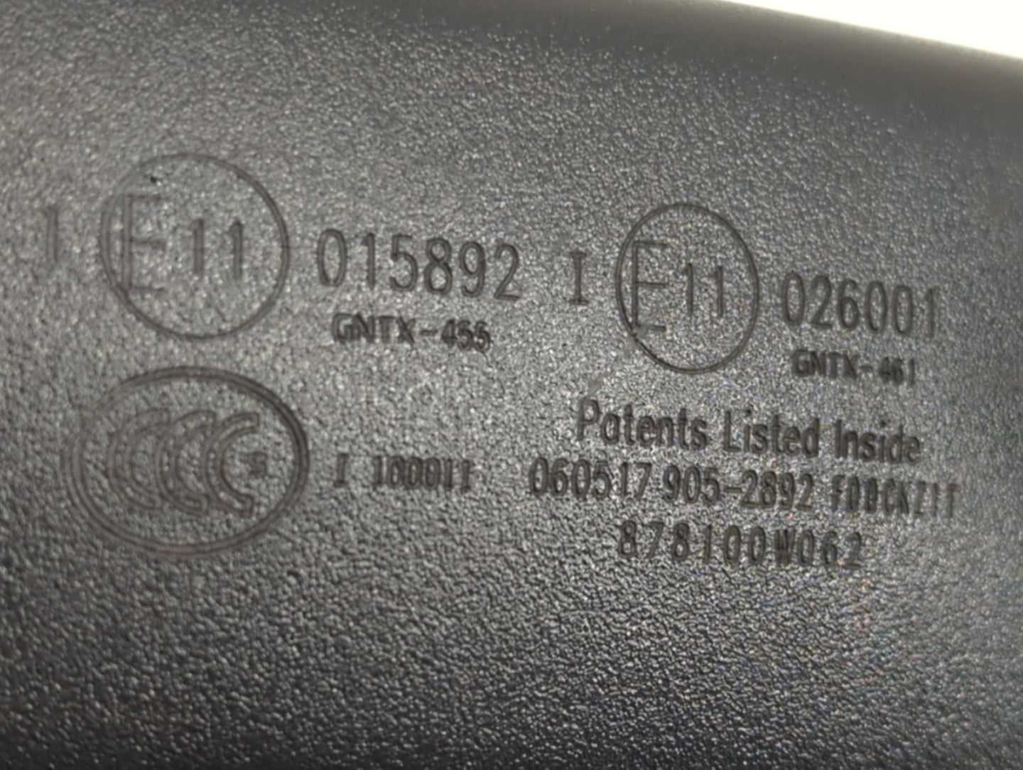 2014-2019 Toyota 4runner Interior Rear View Mirror Replacement OEM P/N:E11026001 E11015892 Fits Fits 2014 2015 2016 2017 201