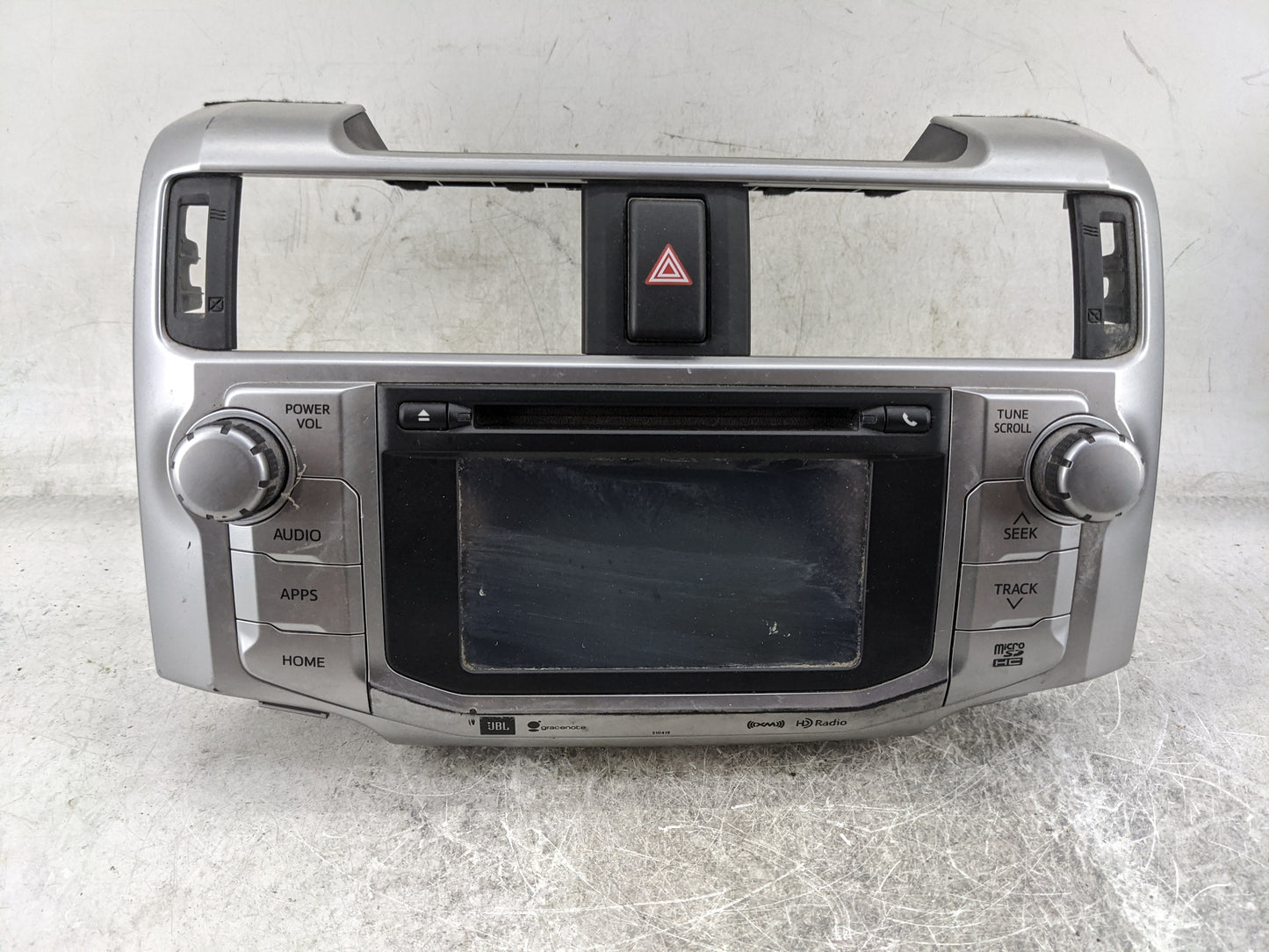 2018 Toyota 4runner Radio AM FM Cd Player Receiver Replacement P/N:86100-35414 CQ-XT18EAAJ1 Fits OEM Used Auto Parts - Oemus