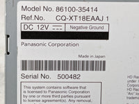 2018 Toyota 4runner Radio AM FM Cd Player Receiver Replacement P/N:86100-35414 CQ-XT18EAAJ1 Fits OEM Used Auto Parts - Oemus