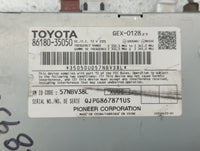 2014-2018 Toyota 4runner Radio AM FM Cd Player Receiver Replacement P/N:86180-35350 Fits Fits 2014 2015 2016 2017 2018 OEM U