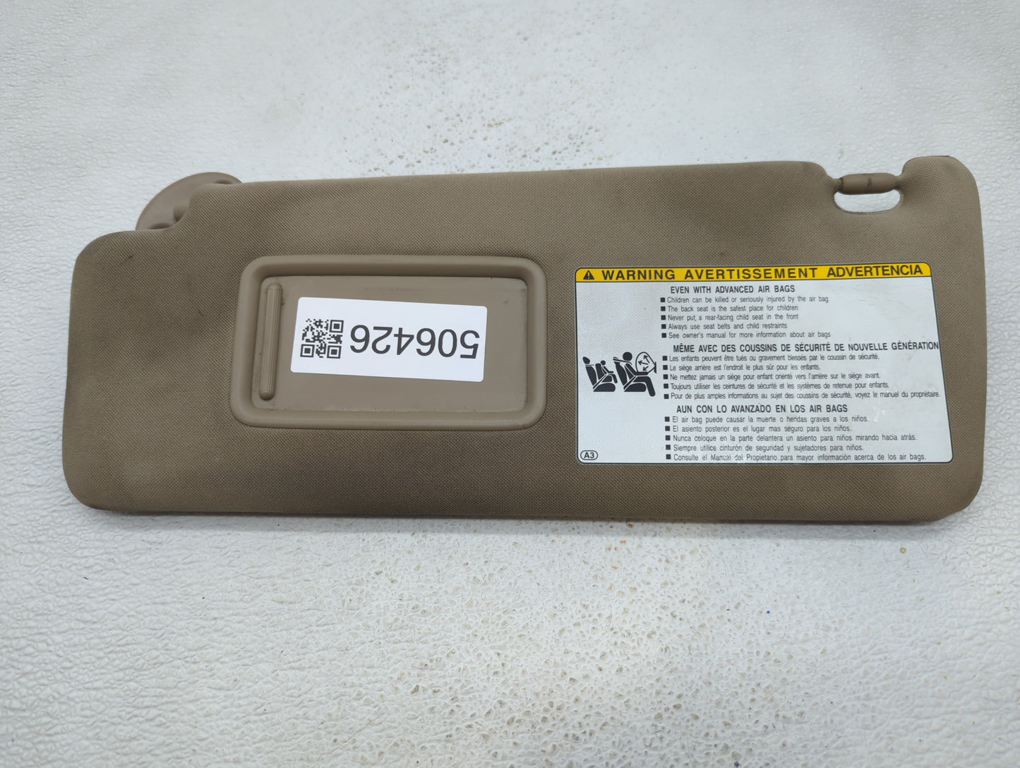 2014-2022 Toyota 4runner Sun Visor Shade Replacement Driver Left Mirror Fits Fits 2014 2015 2016 2017 2018 2019 2020 2021 20