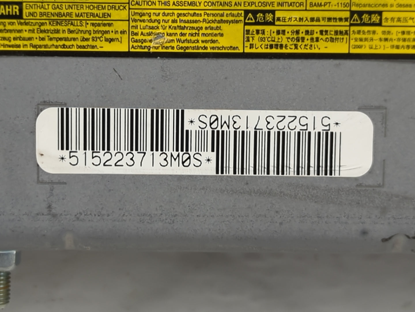 2013-2018 Toyota Avalon Air Bag Passenger Right Knee OEM Fits Fits 2013 2014 2015 2016 2017 2018 OEM Used Auto Parts - Oemus