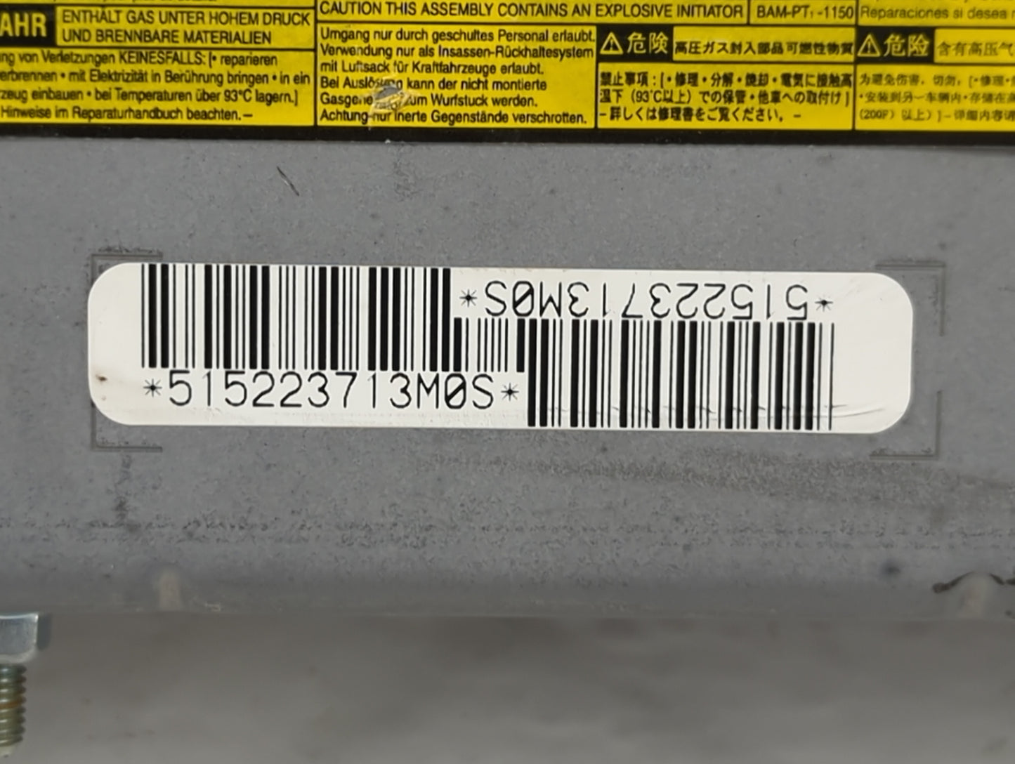 2013-2018 Toyota Avalon Air Bag Passenger Right Knee OEM Fits Fits 2013 2014 2015 2016 2017 2018 OEM Used Auto Parts - Oemus