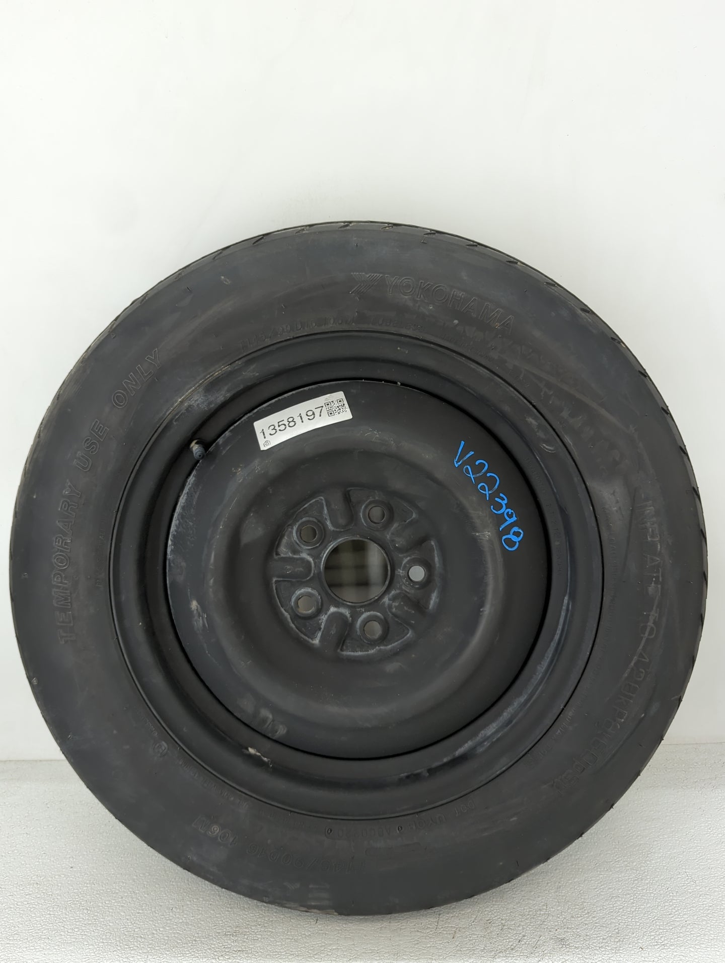 2018-2022 Toyota C-hr Spare Donut Tire Wheel Rim Oem - Oemusedautoparts1.com