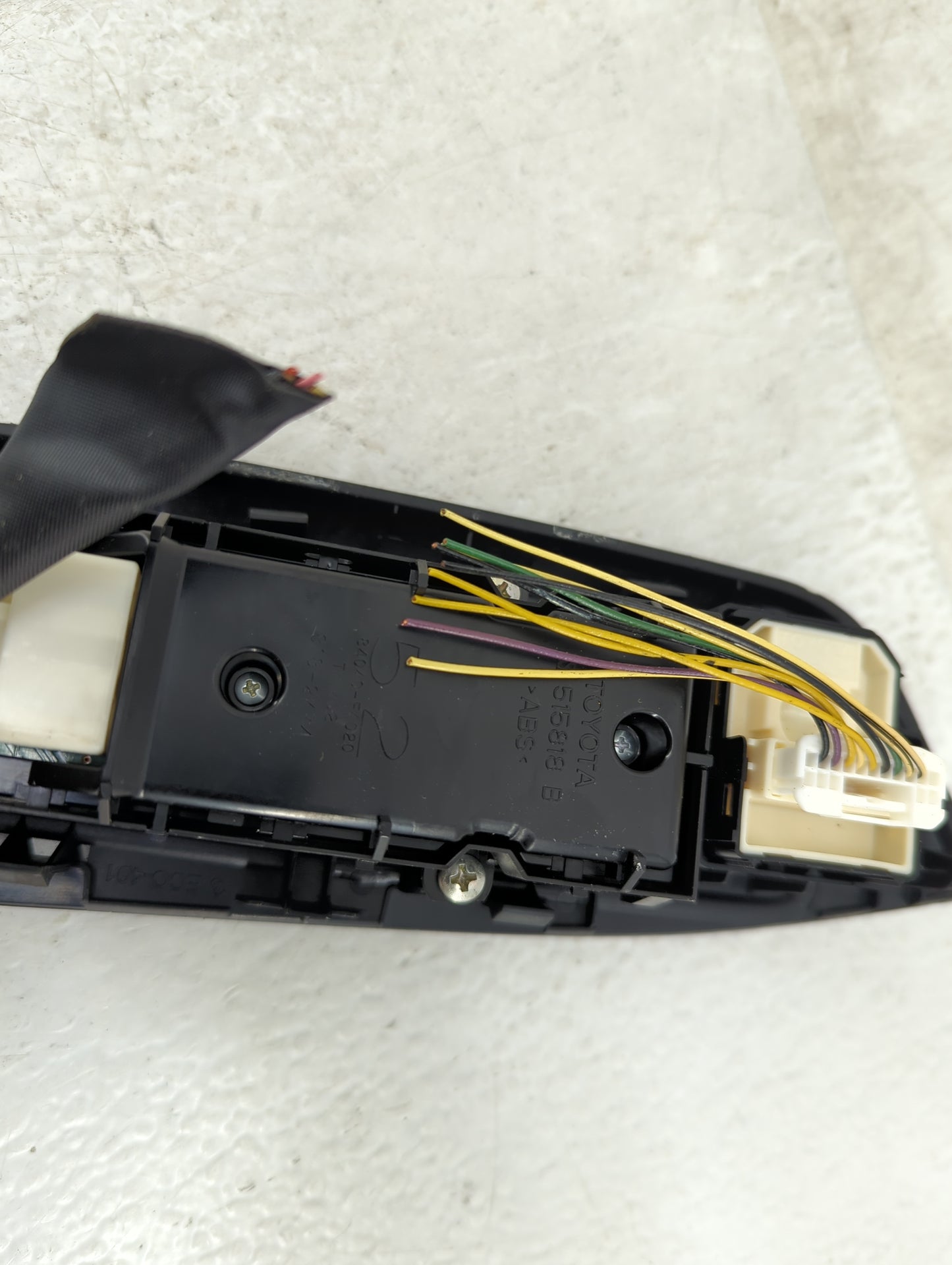 2018-2019 Toyota C-Hr Master Power Window Switch Replacement Driver Side Left P/N:515818 B Fits Fits 2018 2019 OEM Used Auto