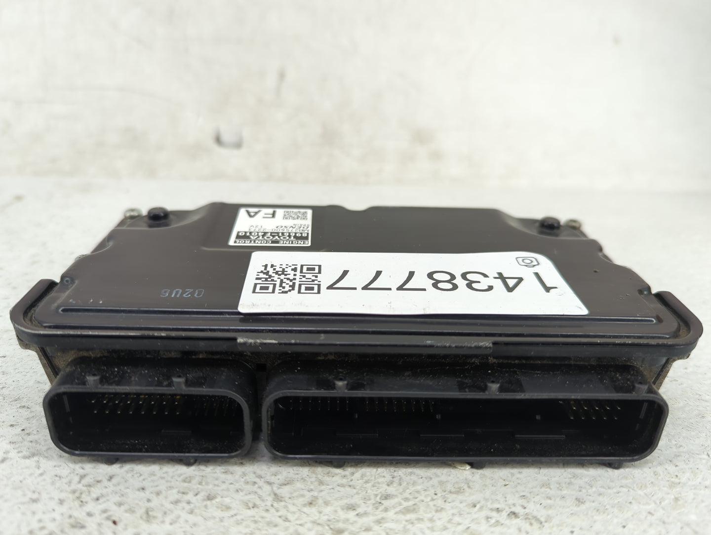 2018 Toyota C-Hr PCM Engine Control Computer ECU ECM PCU OEM P/N:89661-F4010 MB275600-2273 Fits OEM Used Auto Parts - Oemuse