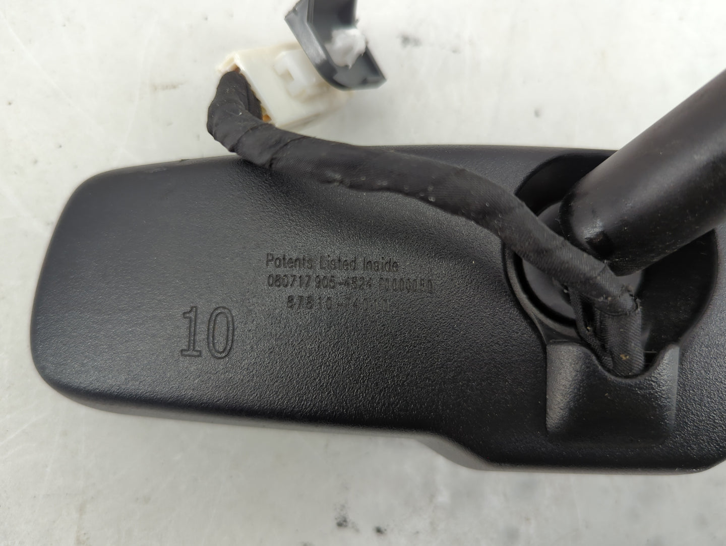 2018 Toyota C-Hr Interior Rear View Mirror Replacement OEM P/N:87810-F4010 Fits OEM Used Auto Parts - Oemusedautoparts1.com