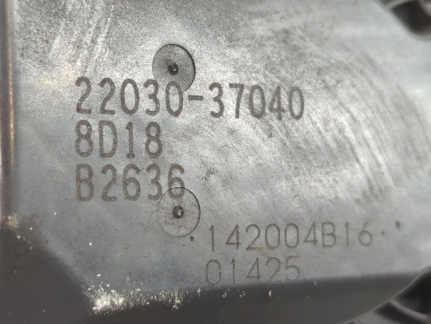 2018-2022 Toyota C-Hr Throttle Body P/N:22030-37040 Fits Fits 2013 2014 2018 2019 2020 2021 2022 OEM Used Auto Parts - Oemus