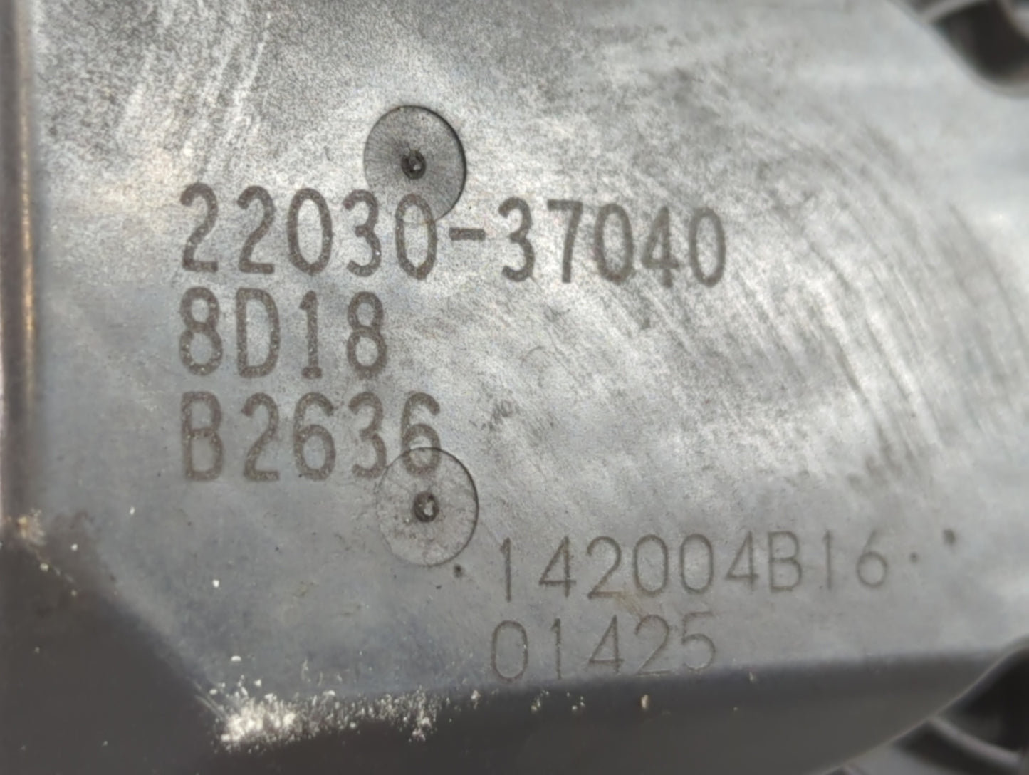 2018-2022 Toyota C-Hr Throttle Body P/N:22030-37040 Fits Fits 2013 2014 2018 2019 2020 2021 2022 OEM Used Auto Parts - Oemus