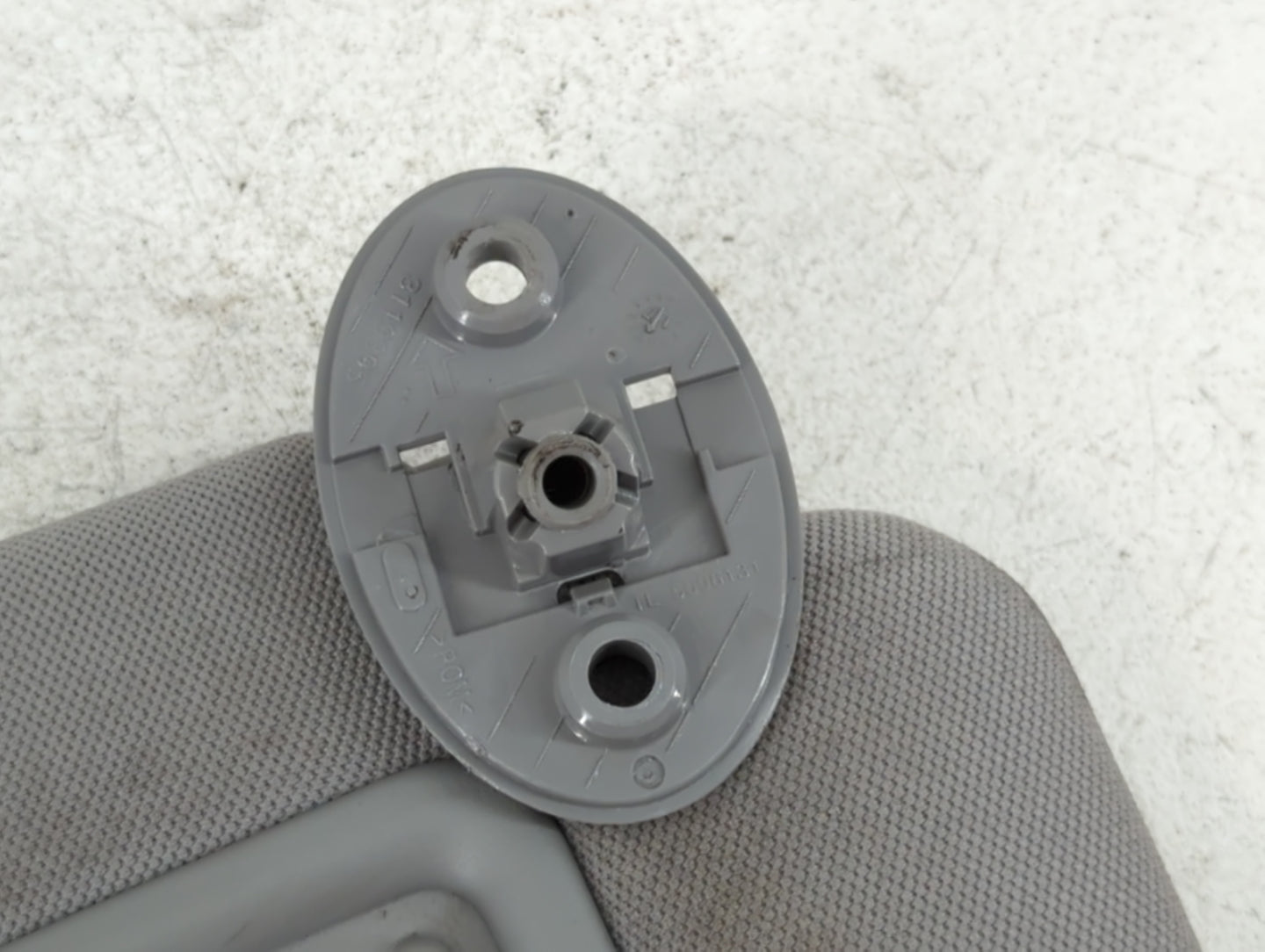 2018-2022 Toyota Camry Sun Visor Shade Replacement Passenger Right Mirror Fits Fits 2018 2019 2020 2021 2022 OEM Used Auto P