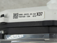 2018 Toyota Camry Instrument Cluster Speedometer Gauges P/N:83800-0XG70 Fits OEM Used Auto Parts - Oemusedautoparts1.com