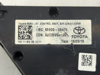2018-2022 Toyota Camry Climate Control Module Temperature AC/Heater Replacement P/N:55900-06470 Fits Fits 2018 2019 2020 202