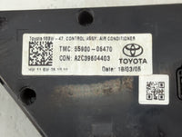 2018-2022 Toyota Camry Climate Control Module Temperature AC/Heater Replacement P/N:55900-06470 Fits Fits 2018 2019 2020 202