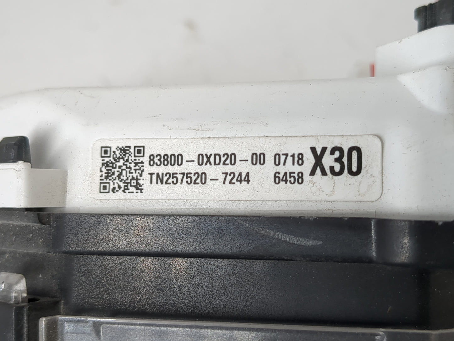 2018 Toyota Camry Instrument Cluster Speedometer Gauges P/N:83800-0XD20-00 Fits OEM Used Auto Parts - Oemusedautoparts1.com