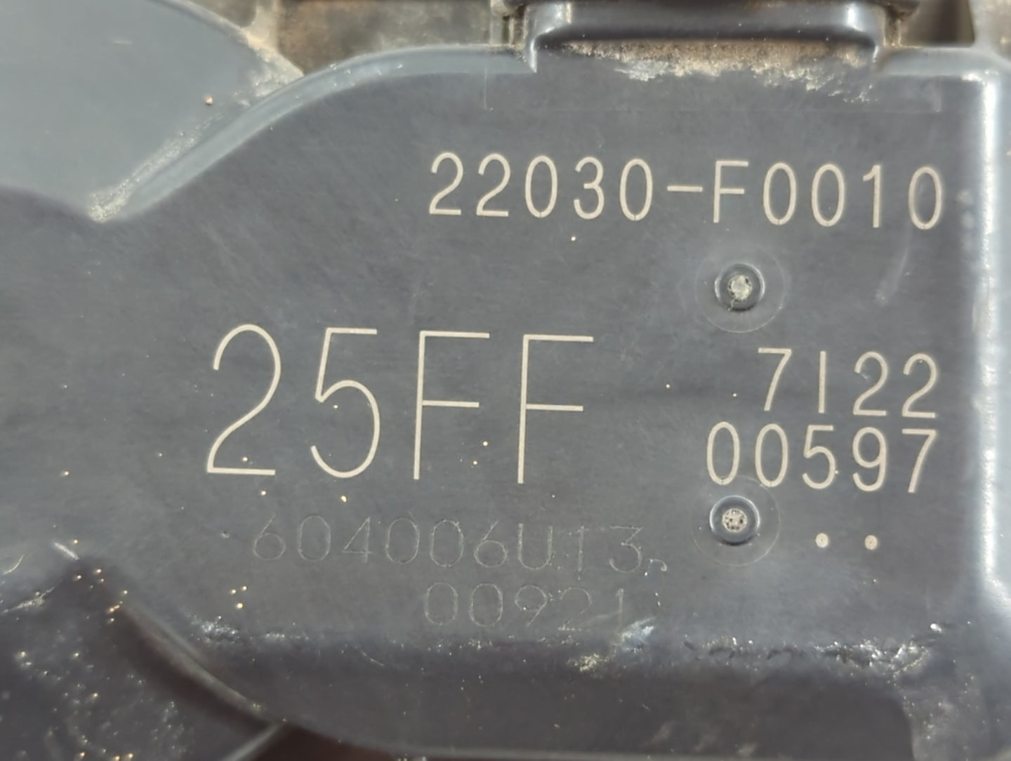 2018-2022 Toyota Camry Throttle Body P/N:22030-F0010 Fits Fits 2018 2019 2020 2021 2022 OEM Used Auto Parts - Oemusedautopar