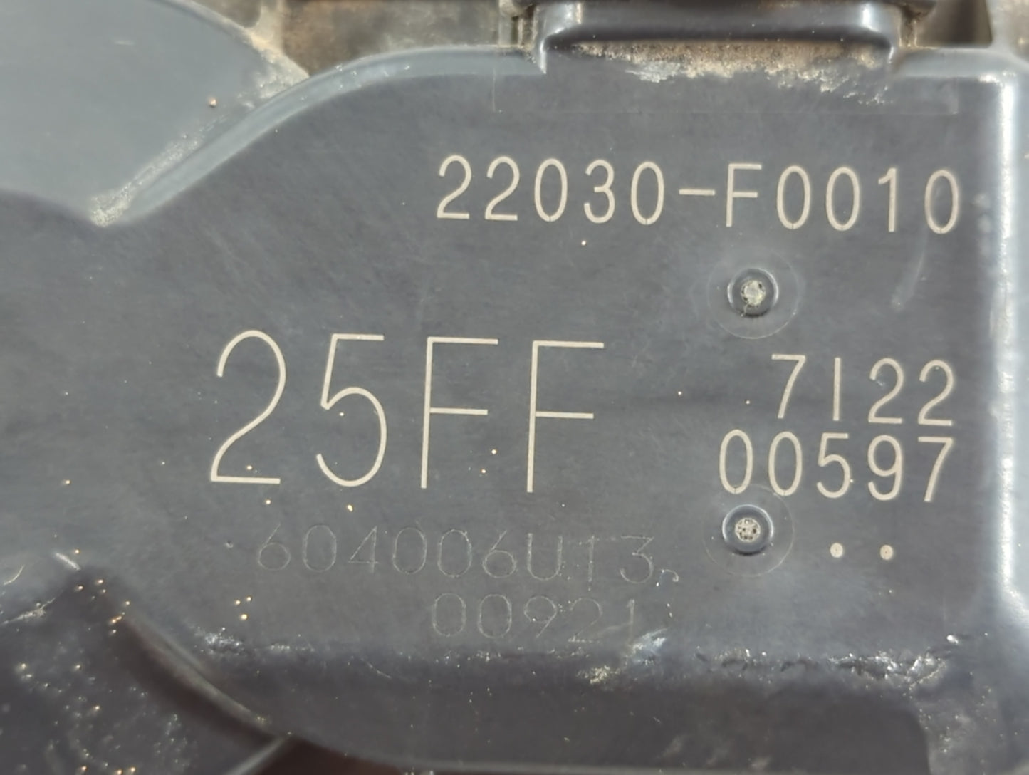 2018-2022 Toyota Camry Throttle Body P/N:22030-F0010 Fits Fits 2018 2019 2020 2021 2022 OEM Used Auto Parts - Oemusedautopar