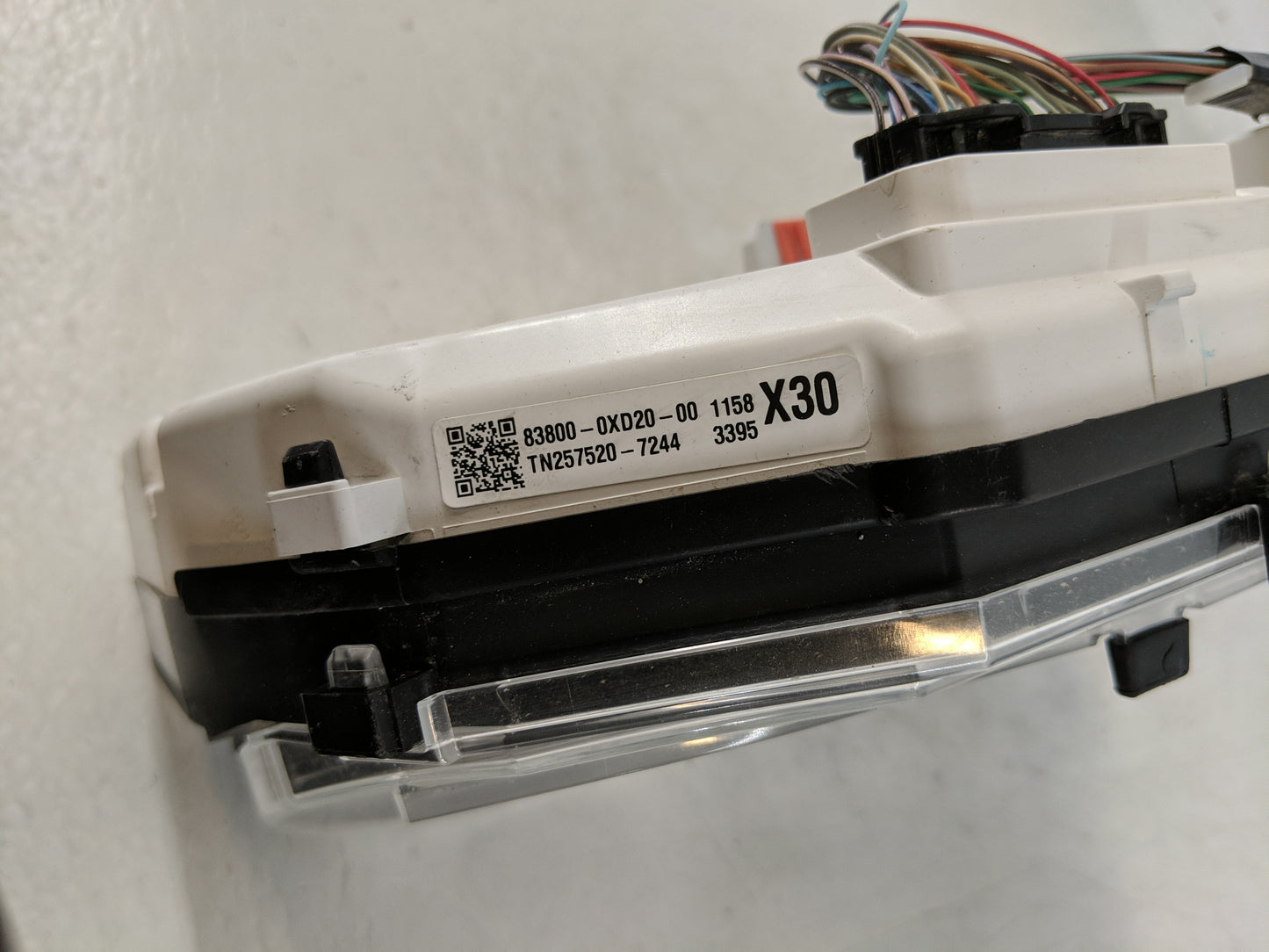 2018 Toyota Camry Instrument Cluster Speedometer Gauges P/N:83800-0XD20 Fits OEM Used Auto Parts - Oemusedautoparts1.com