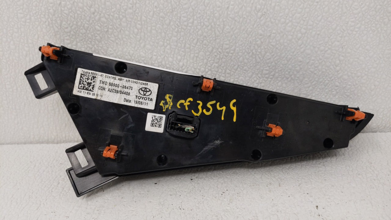 2018-2022 Toyota Camry Climate Control Module Temperature AC/Heater Replacement P/N:55900-06470 55900-06510 Fits OEM Used Au