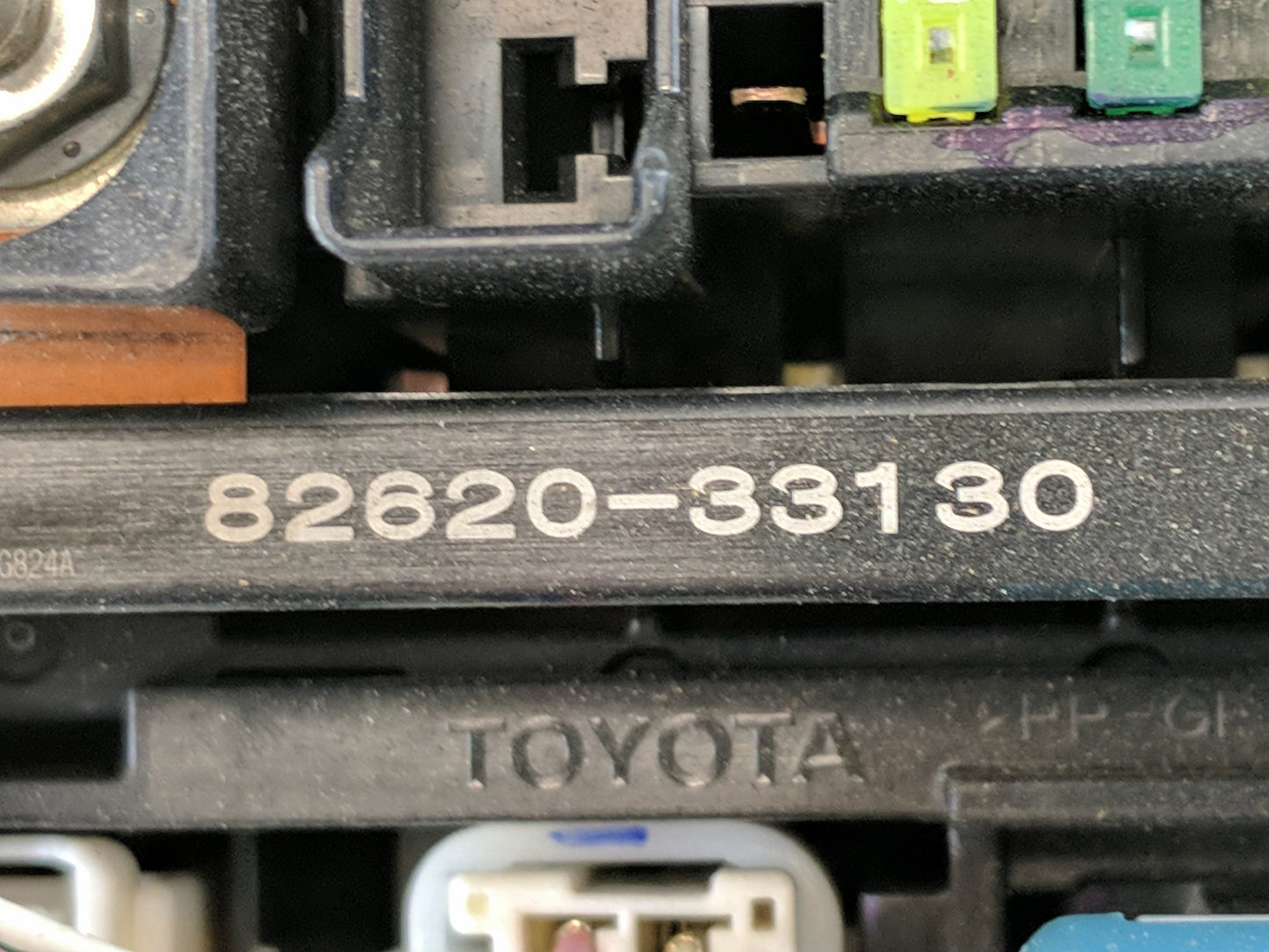 2018-2022 Toyota Camry Fusebox Fuse Box Panel Relay Module P/N:82620-33130 Fits Fits 2018 2019 2020 2021 2022 OEM Used Auto 