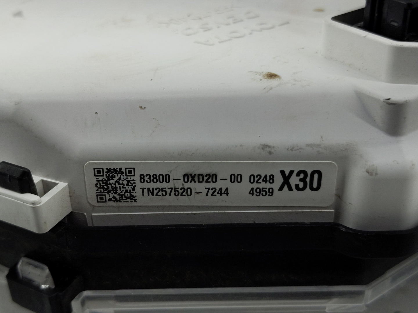 2018 Toyota Camry Instrument Cluster Speedometer Gauges P/N:83800-0XD20-00 Fits OEM Used Auto Parts - Oemusedautoparts1.com