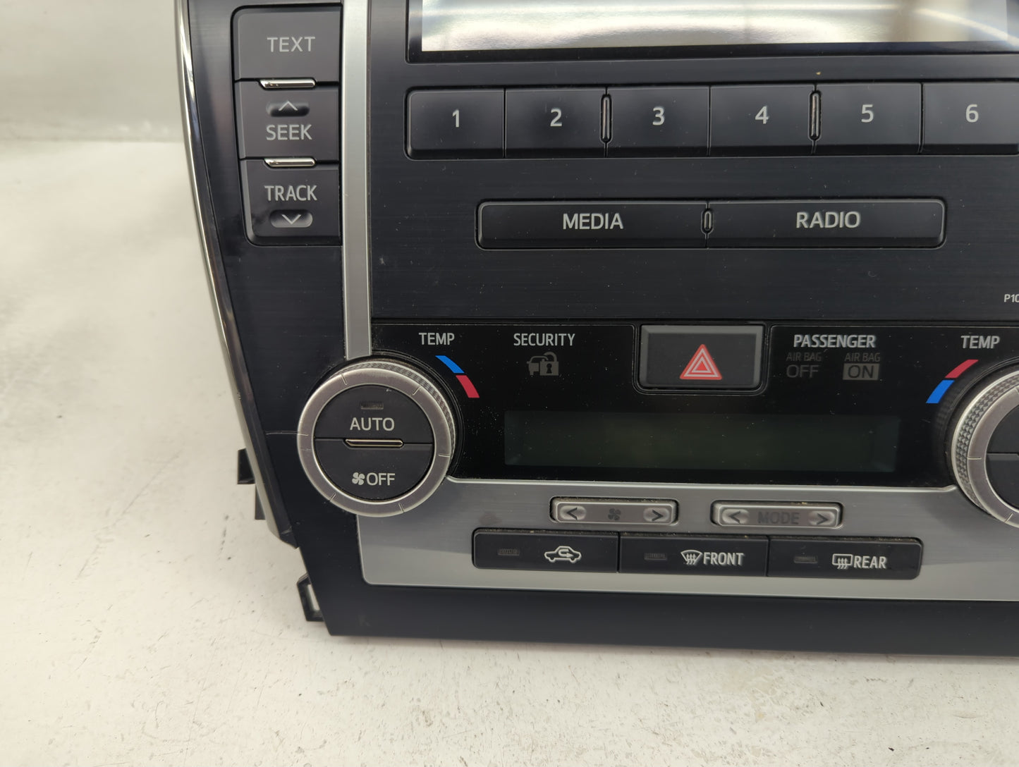2012-2013 Toyota Camry Radio Control Panel - Oemusedautoparts1.com
