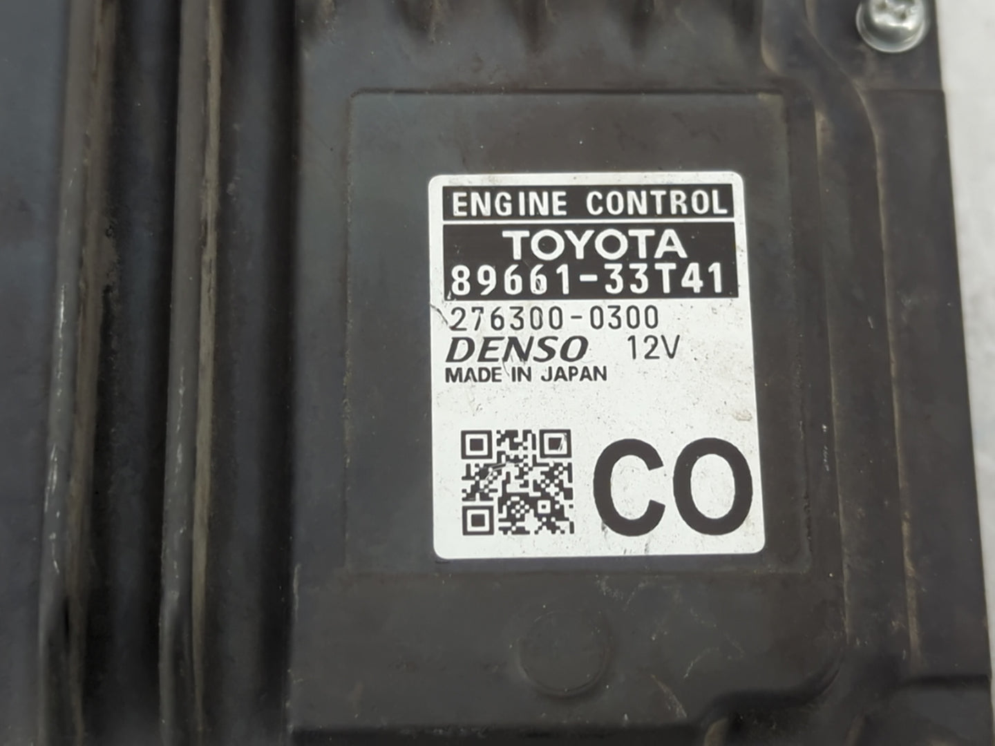 2018 Toyota Camry PCM Engine Control Computer ECU ECM PCU OEM P/N:276300-0300 89661-33T41 Fits OEM Used Auto Parts - Oemused