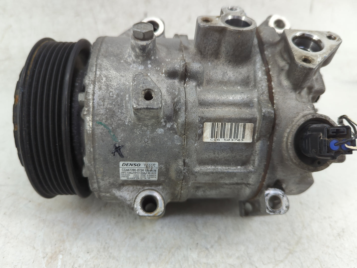 2018-2022 Toyota Camry Air Conditioning A/c Ac Compressor Oem - Oemusedautoparts1.com