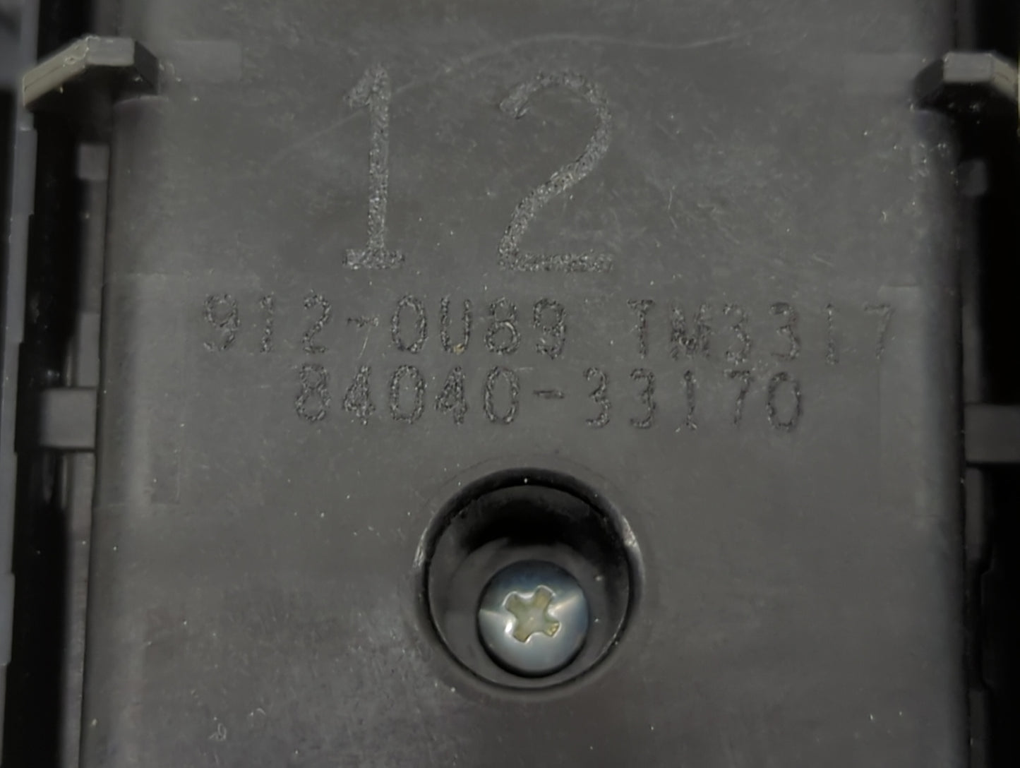 2018-2022 Toyota Camry Master Power Window Switch Replacement Driver Side Left P/N:84040-33170 Fits Fits 2018 2019 2020 2021