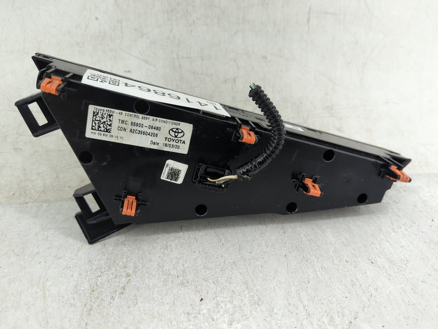 2018-2022 Toyota Camry Climate Control Module Temperature AC/Heater Replacement P/N:55900-06480 Fits Fits 2018 2019 2020 202