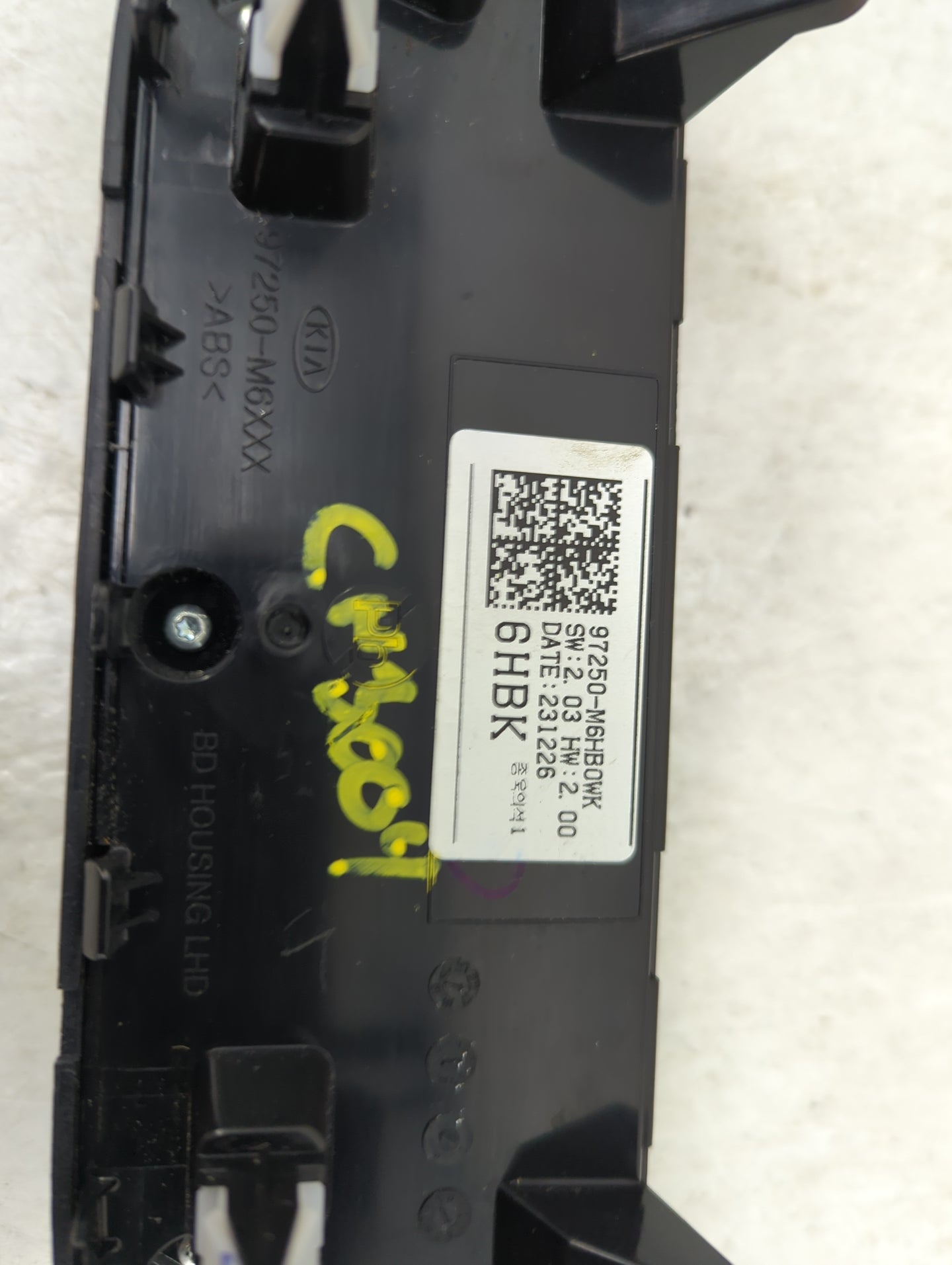 2018-2022 Toyota Camry Climate Control Module Temperature AC/Heater Replacement P/N:97250-M6HB0WK Fits OEM Used Auto Parts -