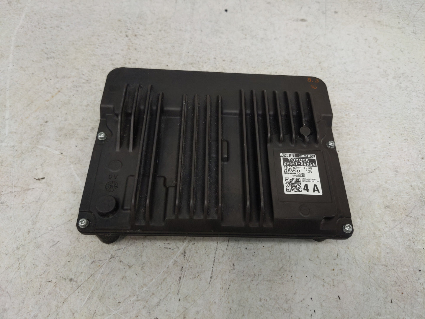 2018 Toyota Camry PCM Engine Control Computer ECU ECM PCU OEM P/N:TN276300-1790 89661-06X56 Fits OEM Used Auto Parts - Oemus