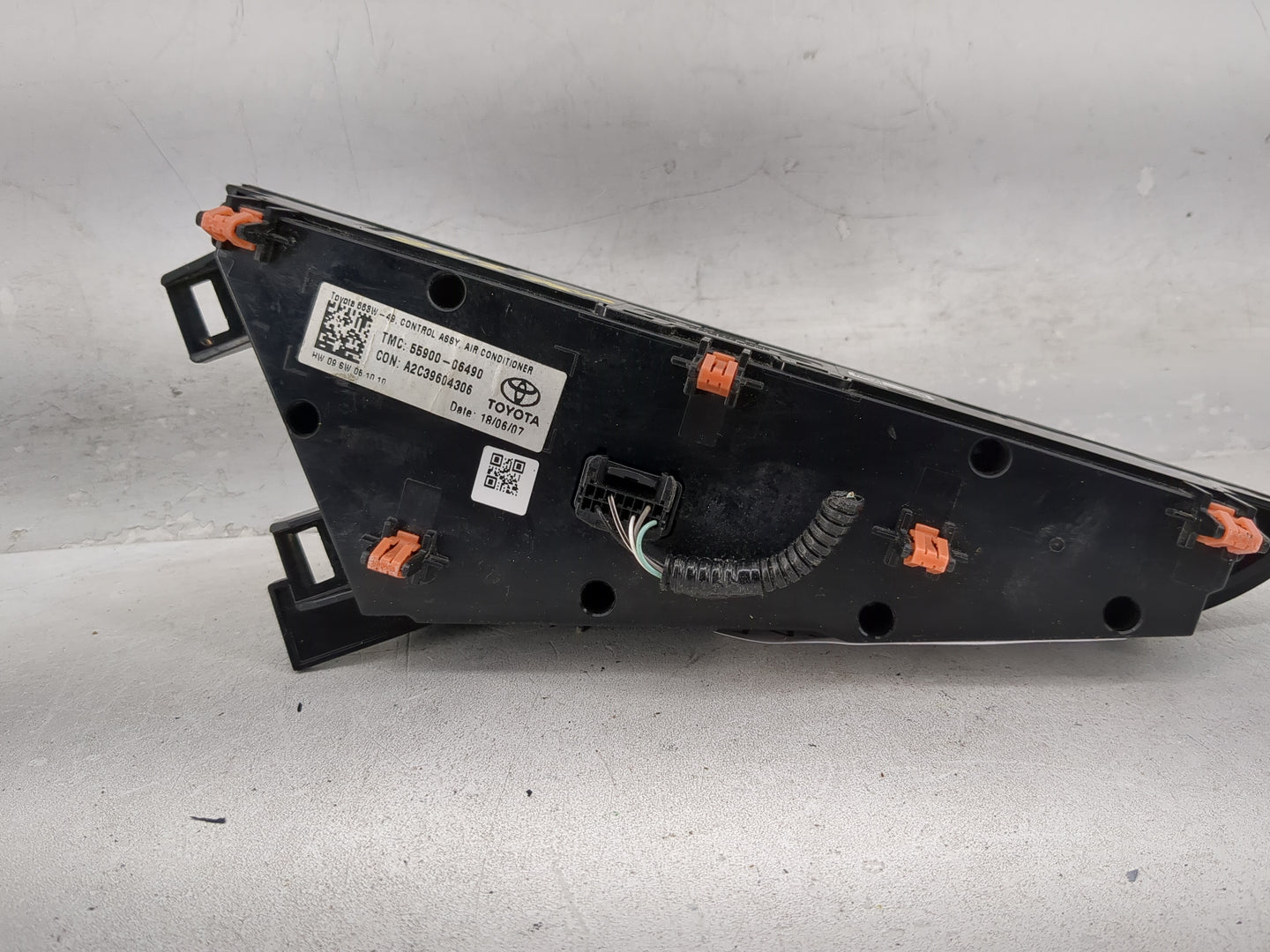 2018-2022 Toyota Camry Climate Control Module Temperature AC/Heater Replacement P/N:55900-06490 Fits Fits 2018 2019 2020 202