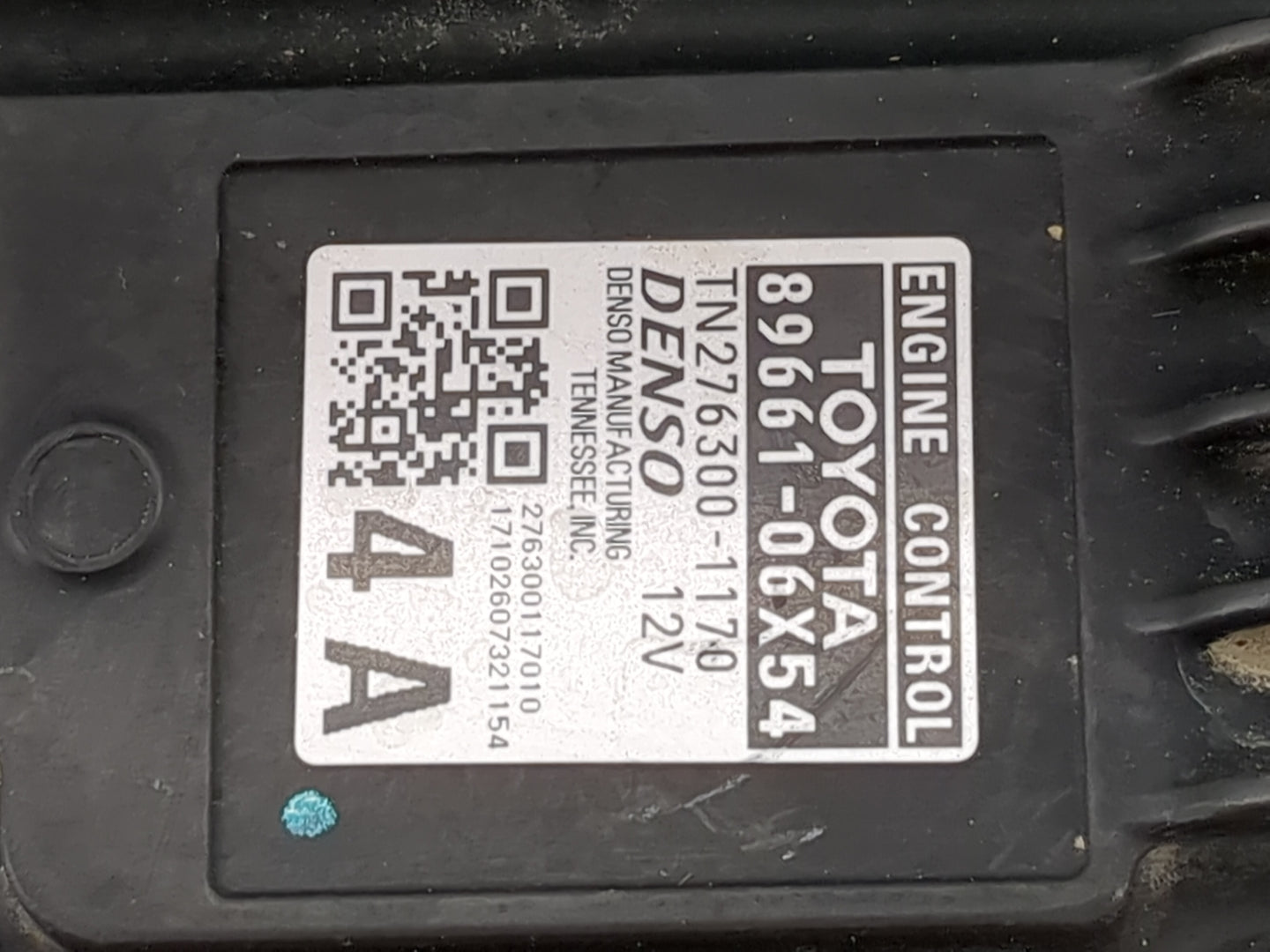 2018 Toyota Camry PCM Engine Control Computer ECU ECM PCU OEM P/N:89661-06X54 276300-1170 Fits OEM Used Auto Parts - Oemused