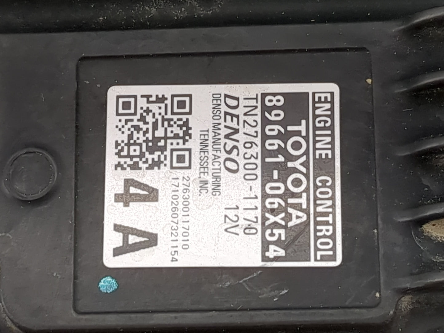 2018 Toyota Camry PCM Engine Control Computer ECU ECM PCU OEM P/N:89661-06X54 276300-1170 Fits OEM Used Auto Parts - Oemused