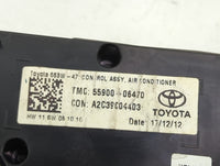2018-2022 Toyota Camry Climate Control Module Temperature AC/Heater Replacement P/N:55900-06470 Fits Fits 2018 2019 2020 202