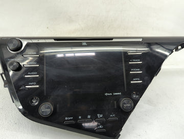 2018 Toyota Camry Radio AM FM Cd Player Receiver Replacement P/N:86140-06870 Fits OEM Used Auto Parts - Oemusedautoparts1.co