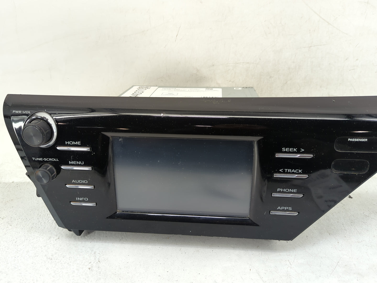2018 Toyota Camry Radio AM FM Cd Player Receiver Replacement P/N:86140-06440 Fits OEM Used Auto Parts - Oemusedautoparts1.co