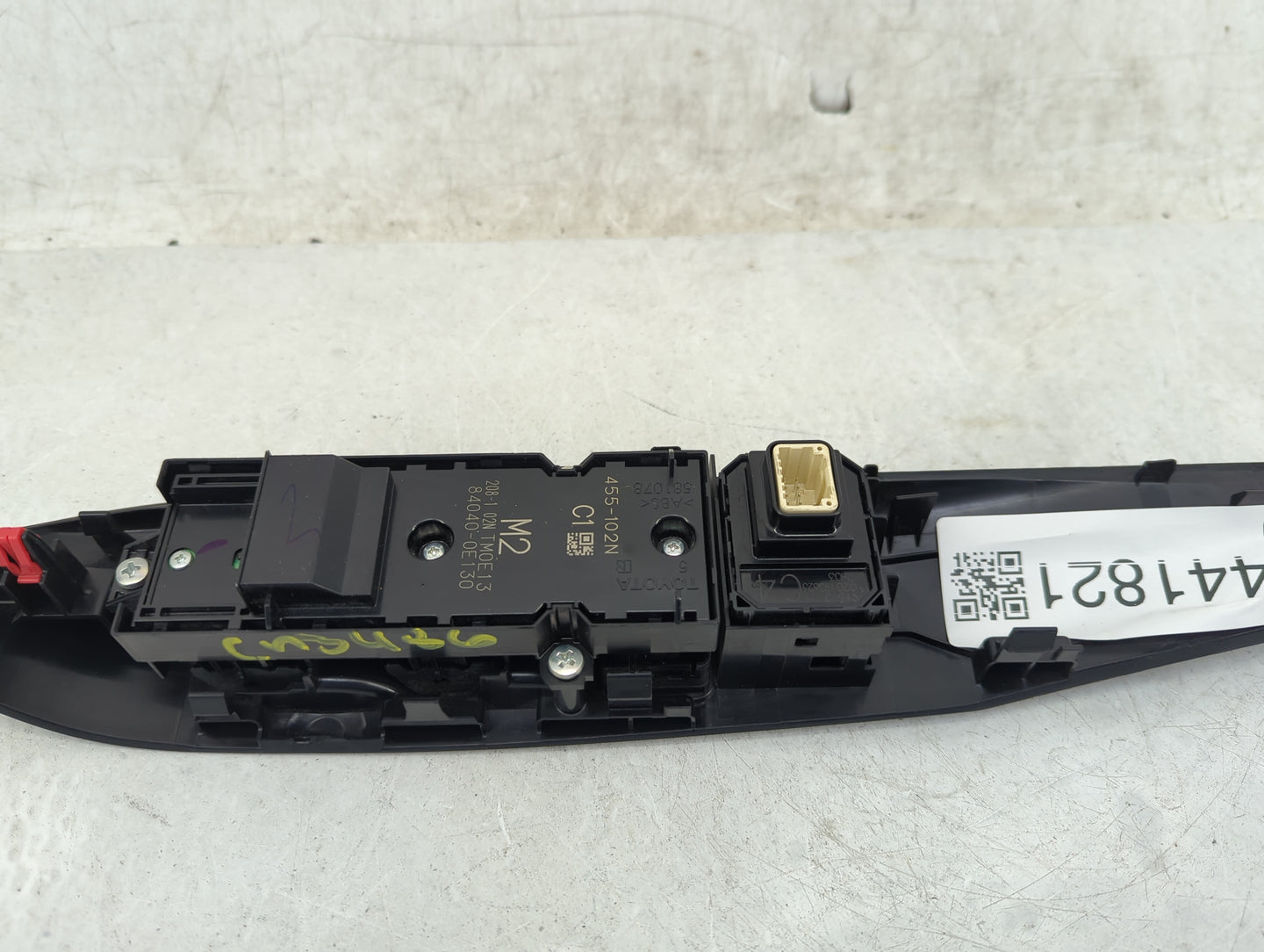 2018-2022 Toyota Camry Master Power Window Switch Replacement Driver Side Left P/N:515676 84040-33160 Fits OEM Used Auto Par