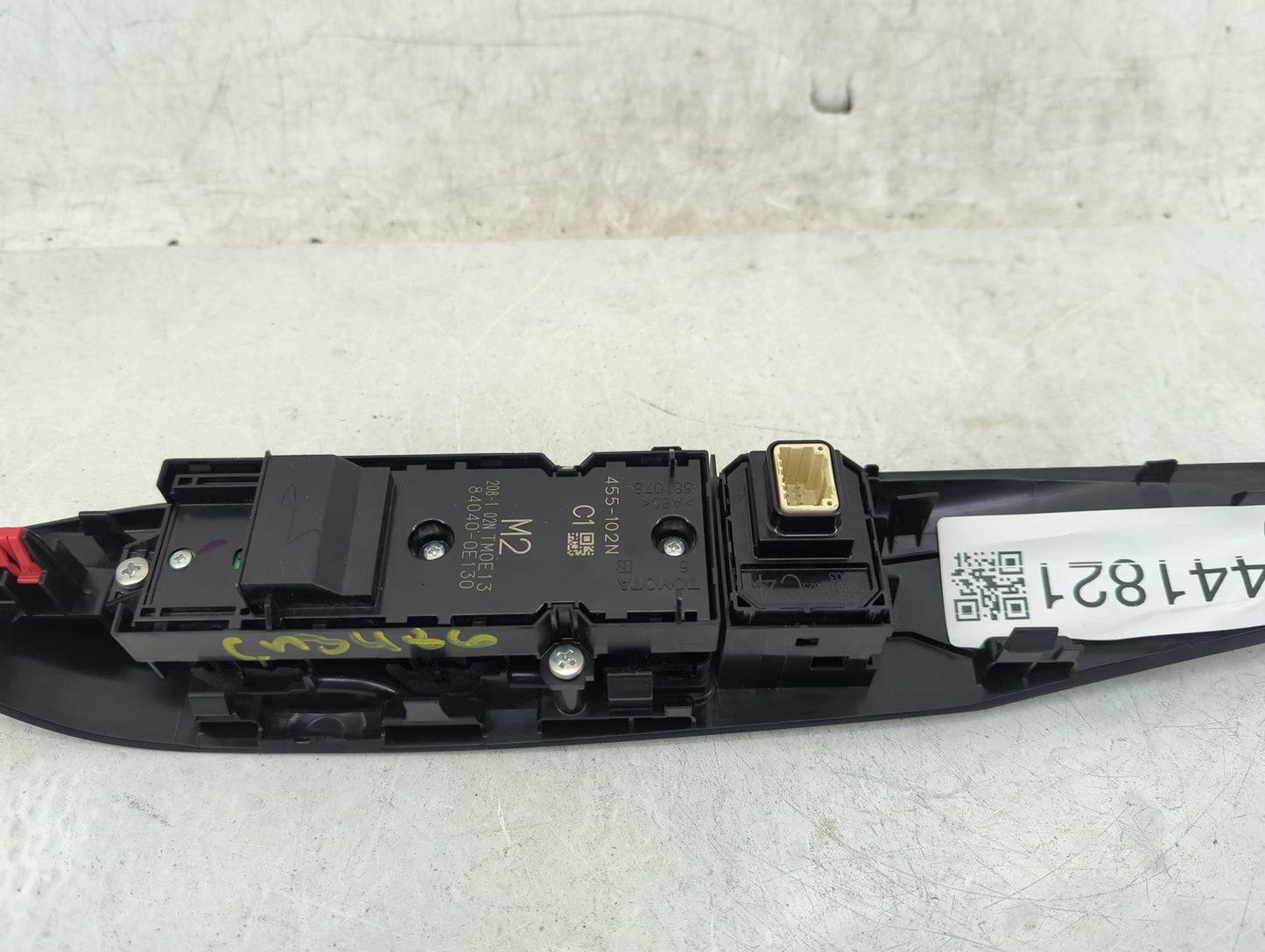 2018-2022 Toyota Camry Master Power Window Switch Replacement Driver Side Left P/N:515676 84040-33160 Fits OEM Used Auto Par