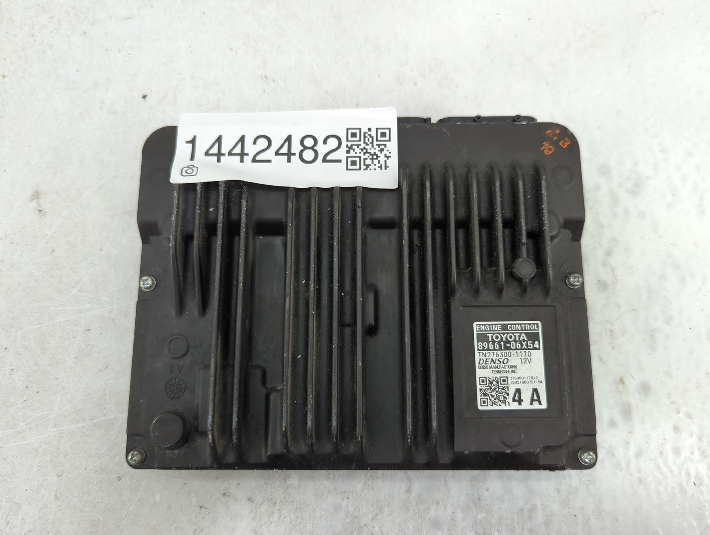 2018 Toyota Camry PCM Engine Control Computer ECU ECM PCU OEM P/N:89661-06X54 TN276300-1170 Fits OEM Used Auto Parts - Oemus
