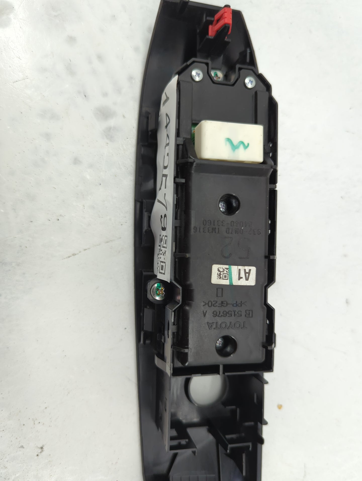 2018-2022 Toyota Camry Master Power Window Switch Replacement Driver Side Left P/N:515676 84040-33160 Fits OEM Used Auto Par