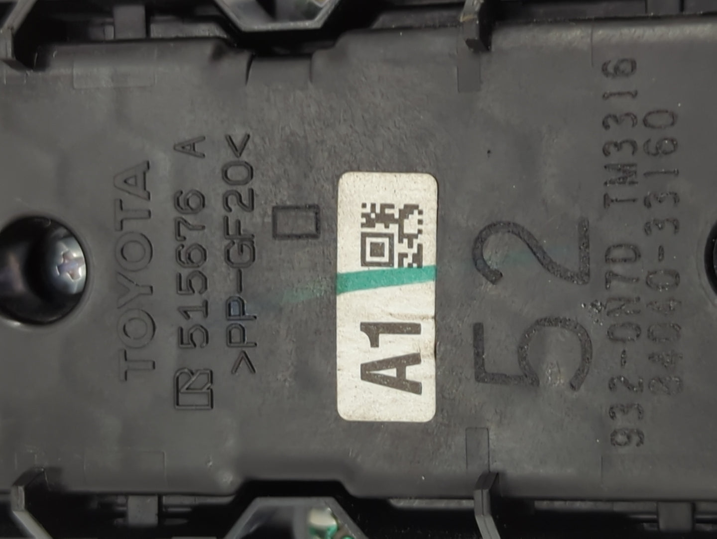 2018-2022 Toyota Camry Master Power Window Switch Replacement Driver Side Left P/N:515676 84040-33160 Fits OEM Used Auto Par