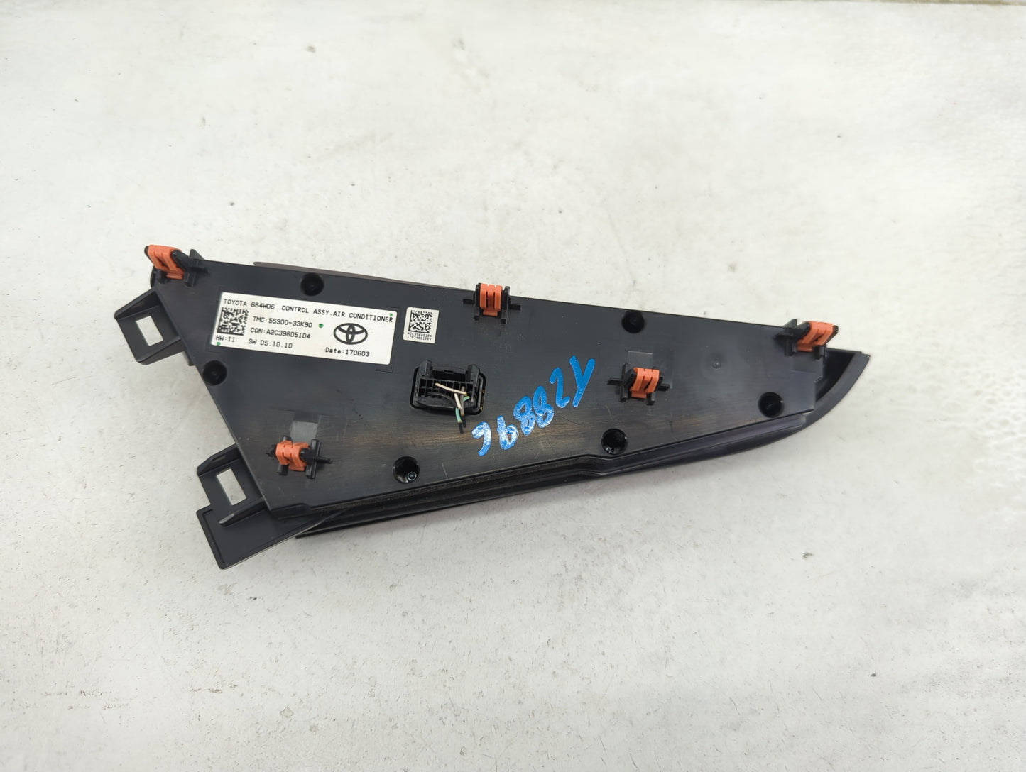 2018 Toyota Camry Climate Control Module Temperature AC/Heater Replacement P/N:55900-33K90 664W06, A2C39605104 Fits OEM Used