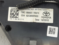 2018-2022 Toyota Camry Climate Control Module Temperature AC/Heater Replacement P/N:55900-06470 A2C39604403 Fits OEM Used Au