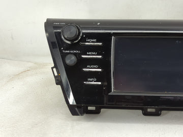 2018-2019 Toyota Camry Radio AM FM Cd Player Receiver Replacement P/N:86140-33380 AVH-2578, AJDK098 Fits Fits 2018 2019 OEM Used Auto Parts