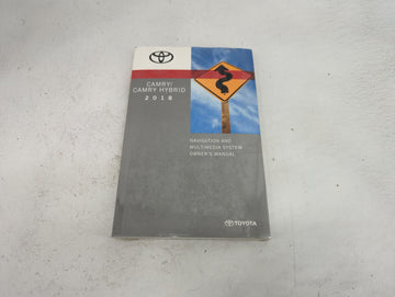 2018 Toyota Camry Owners Manual Book Guide P/N:OM06125U 01999-06125 OEM Used Auto Parts - Oemusedautoparts1.com