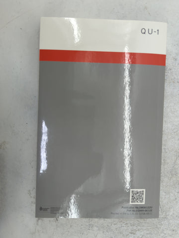 2018 Toyota Camry Owners Manual Book Guide P/N:OM06122U 01999-06122 OEM Used Auto Parts