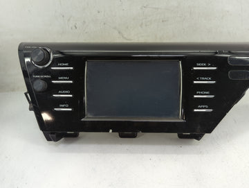 2018 Toyota Camry Radio AM FM Cd Player Receiver Replacement P/N:86140-06440 AVH-4278, AJDK098, 775E-K098 Fits OEM Used Auto Parts